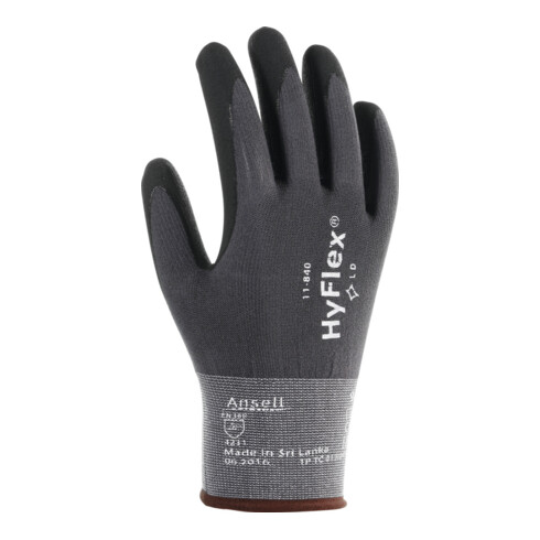 ANSELL Handschoenen, paar HyFlex 11-840, Handschoenmaat: 10