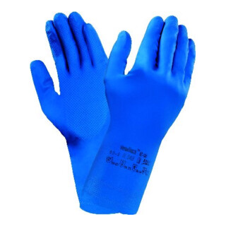 Ansell Handschuh AlphaTec 87-195,blau, Gr. 7