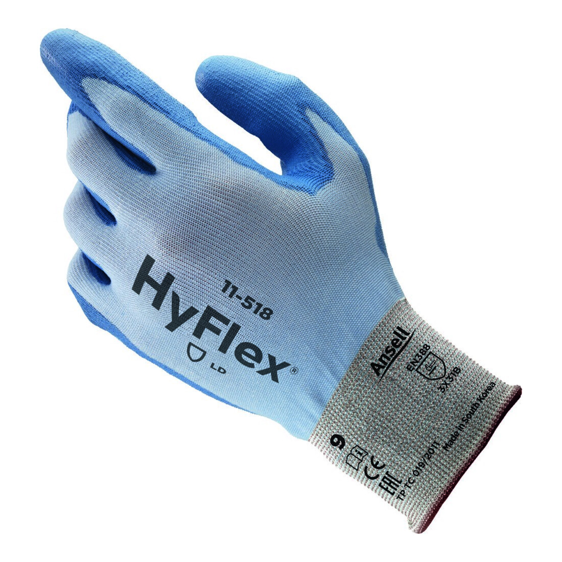 Ansell Handschuh HyFlex 11-518, Gr. 6