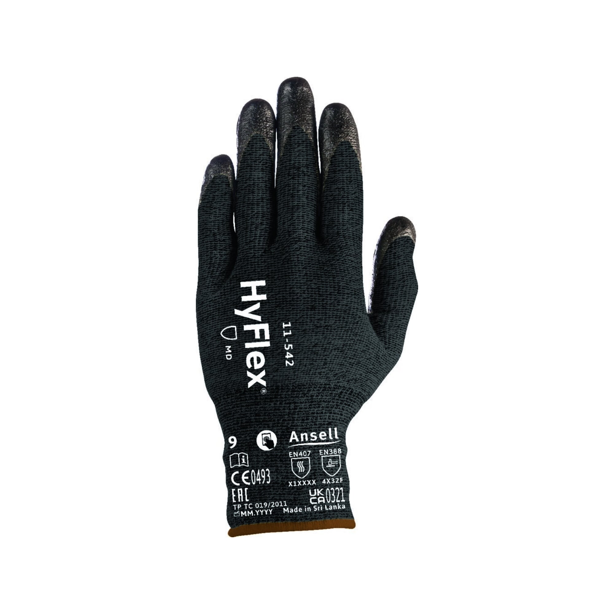 Ansell Handschuh HyFlex 11-542, Gr. 8 ; Ansell Health Care