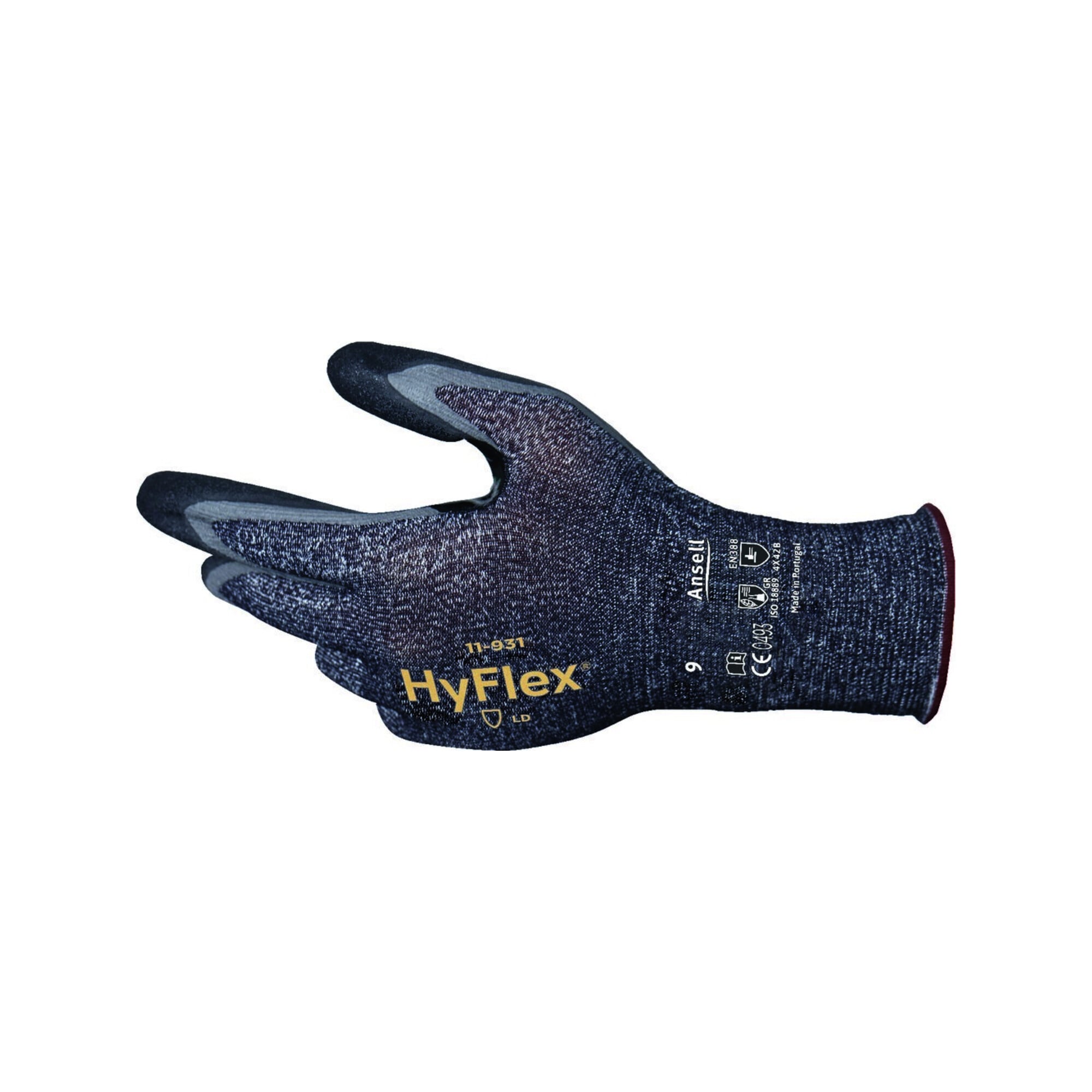 Ansell Handschuh Hyflex 11-931 Gr. 9 ; Ansell Health Care