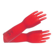 Ansell Handschuhe EN388/374 Kat. III Sol-Vex 37-900 Nitril velourisiert rot