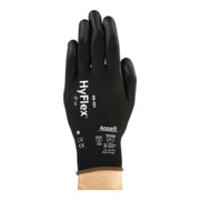 Ansell Handschuhe SensiLite 48-101 Nylon mit Polyurethan schwarz