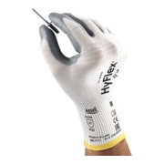 Ansell Nylonhandschuhe mit Nitrilschaum weiß/grau