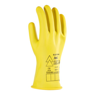 Ansell Paire de gants d’électricien E013Y, 500 V CA