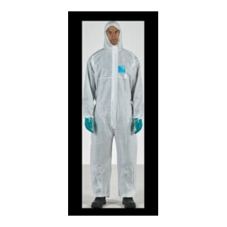 Ansell Schutzoverall MICROGARD® 1500 PLUS Gr.S weiß Kat.III