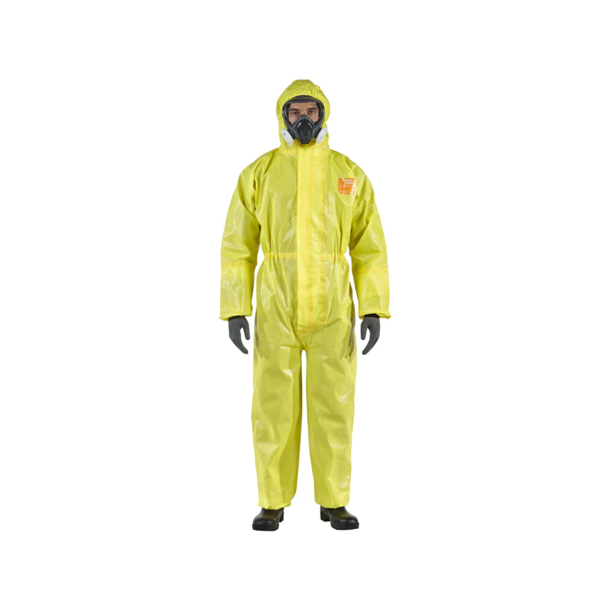 Ansell Schutzoverall Typ 3/4/5 AlphaTec 3000, gelb, Unisex-Größe: 2XL ; Ansell Health Care