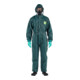 Ansell Schutzoverall Typ 3/4/5 AlphaTec 4000, grün, Unisex-Größe: 2XL-1