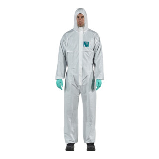 Ansell Schutzoverall Typ 5/6 AlphaTec 1800, weiß, Unisex-Größe: XL