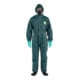 ANSELL Tuta da lavoro tipo 3/4/5 AlphaTec 4000, verde, Tg. Unisex: 2XL-1