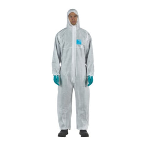 Ansell Tuta protettiva MICROGARD® 1500 PLUS, bianca, cat. III