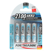 Akkuzelle 2100 mAh 1,2V Monozellen NiMH ANSMANN./Blister-1