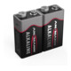 Ansmann Alkaline Batterie Block E / 6LR61 2er Schrumpffolie-1