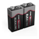 Ansmann Alkaline batterijblok E / 6LR61 2st krimpfolie-1