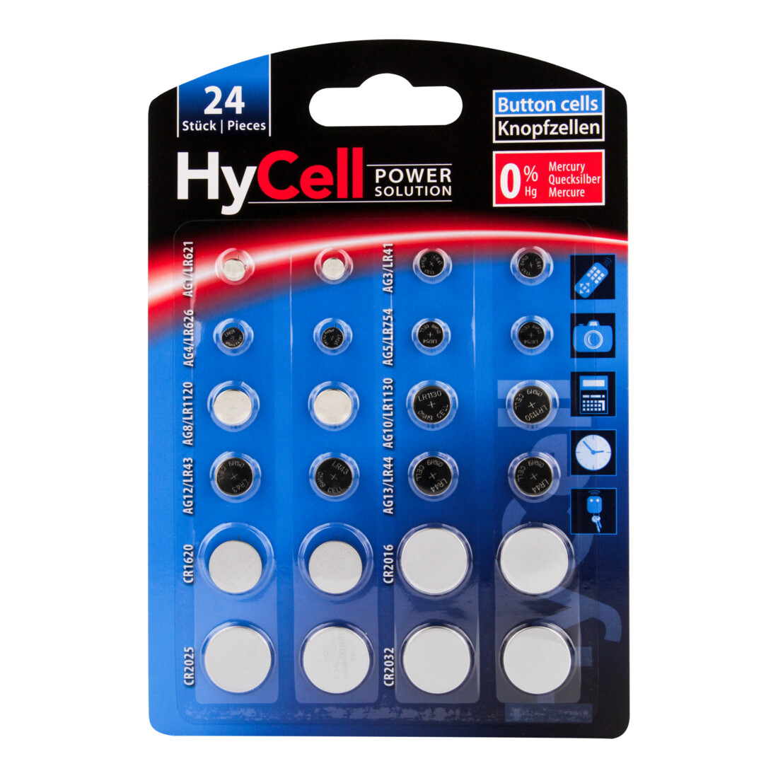 Ansmann Alkaline Lithium 24er Set