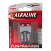 ANSMANN Batterie 9V Block Red Alkaline 1515-0000 Bli