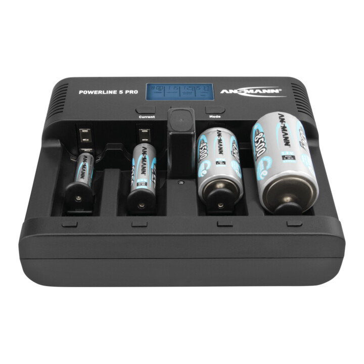 Ansmann acculader Power Line 5 PRO voor 4 accu's zonder accu's Powerline 5 Pro