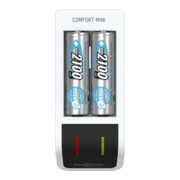 Ansmann Caricabatterie rapido Comfort Mini + 2× AA, 2100mAh-2
