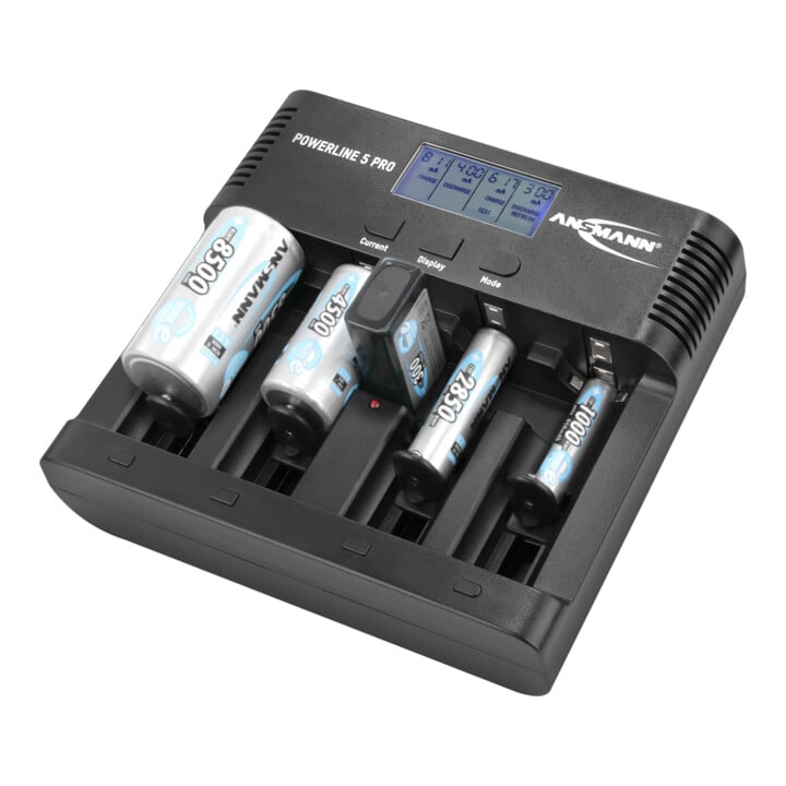 ANSMANN Chargeur de table Powerline 5 Pro 1001-0018