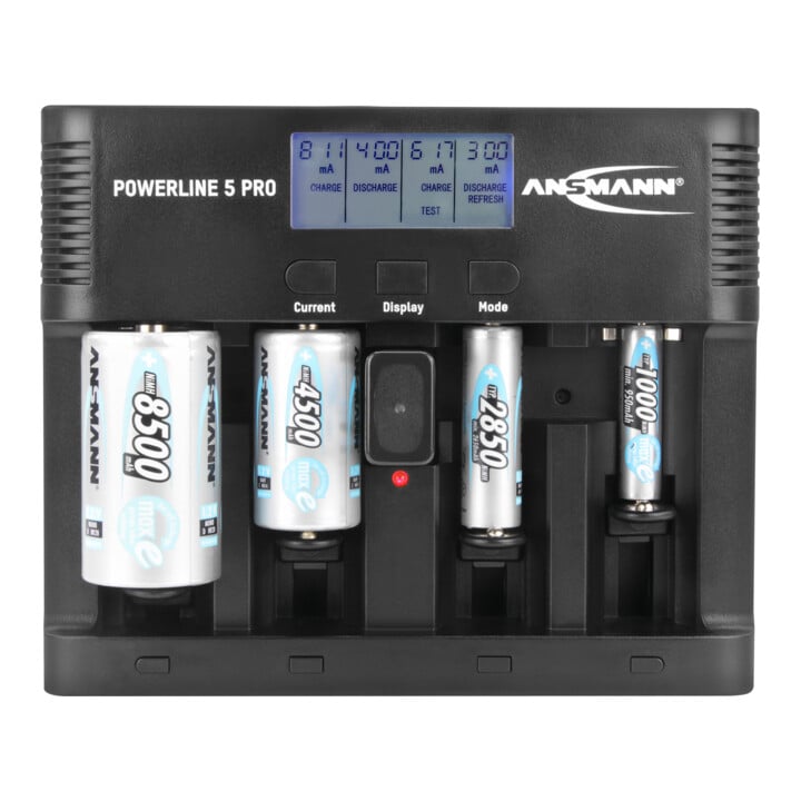 ANSMANN Chargeur de table Powerline 5 Pro 1001-0018