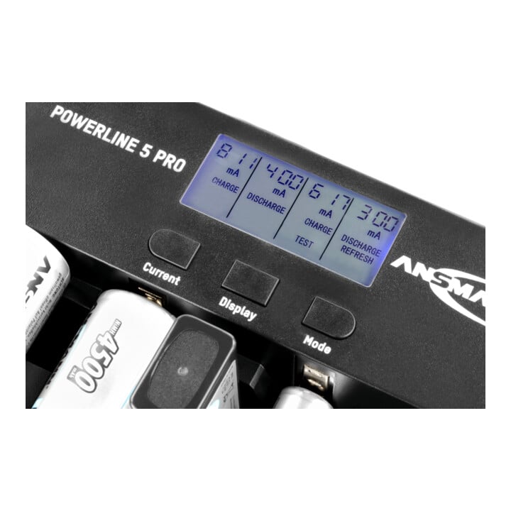 ANSMANN Chargeur de table Powerline 5 Pro 1001-0018