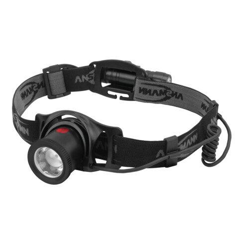 Ansmann Hoofdlamp 10W LED, 550 lumen, spatwaterdicht HD500R