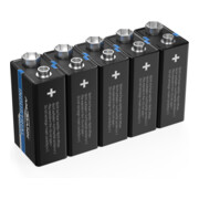 Ansmann Lithium Batterij Blok E / 1604LC 5er Doos-1