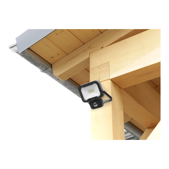 Ansmann Luminary LED-wandschijnwerper PIR 10 W bewegingsmelder, tot 800 lumen WFL800S