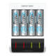 Ansmann Snellader Comfort Smart + 4× AA, 2100mAh-2