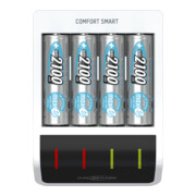 Ansmann Snellader Comfort Smart + 4× AA, 2100mAh-2