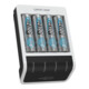 Ansmann Snellader Comfort Smart + 4× AA, 2100mAh