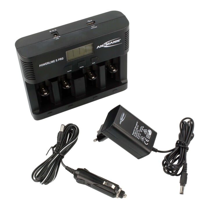ANSMANN Tisch-Ladegerät Powerline 5 Pro 1001-0018