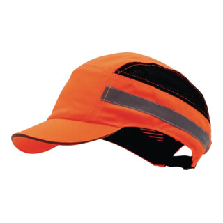Anstoßkappe PLUS Base-Cap 52-65cm neonorange EN 812:2012 PROFIT