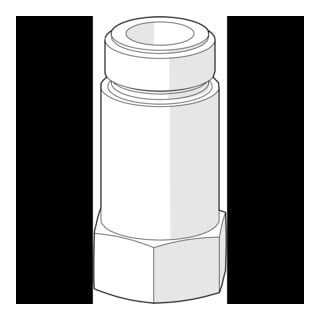 Anti-refoulement Hansa G3/8 pouce x G3/8 pouce
