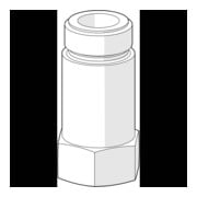 Anti-refoulement Hansa G3/8 pouce x G3/8 pouce-1