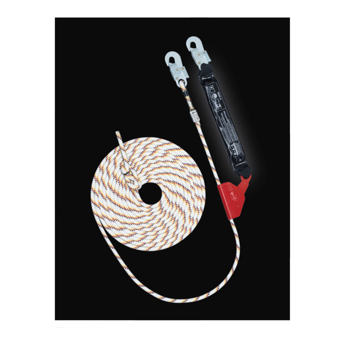 Antichute coulissant MAS SK 12 EN353-2 L. 20 m D. corde 12 mm MAS