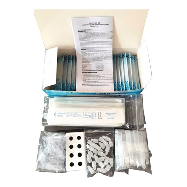 Antigen-Schnelltest SAFECARE COVID-19 Ag Rapid test kit nur d.med.Fachpersonal