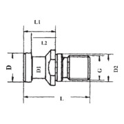 Anzugsbolzen DIN69872 A SK50-M24 I.K-3