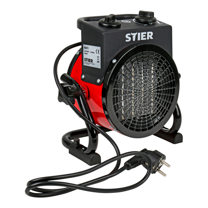 Appareil de chauffage électrique céramique STIER Basic 2,0 kW
