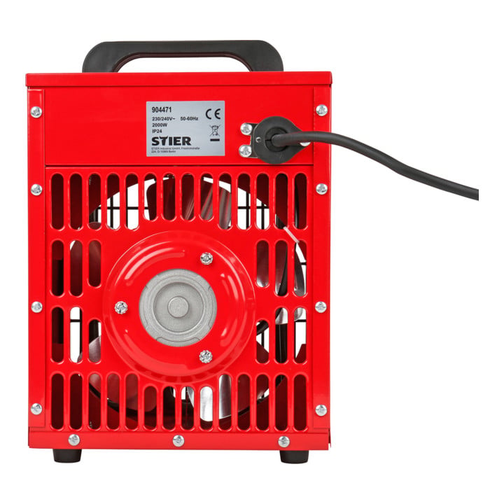 Appareil de chauffage électrique STIER Basic 2,0 kW 150 m³/h