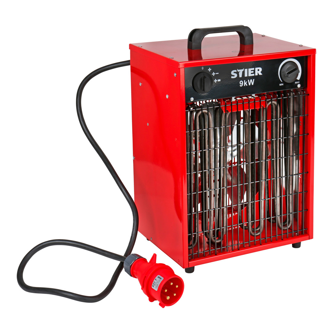 Appareil de chauffage électrique STIER Basic 9,0 kW 1150 m³/h