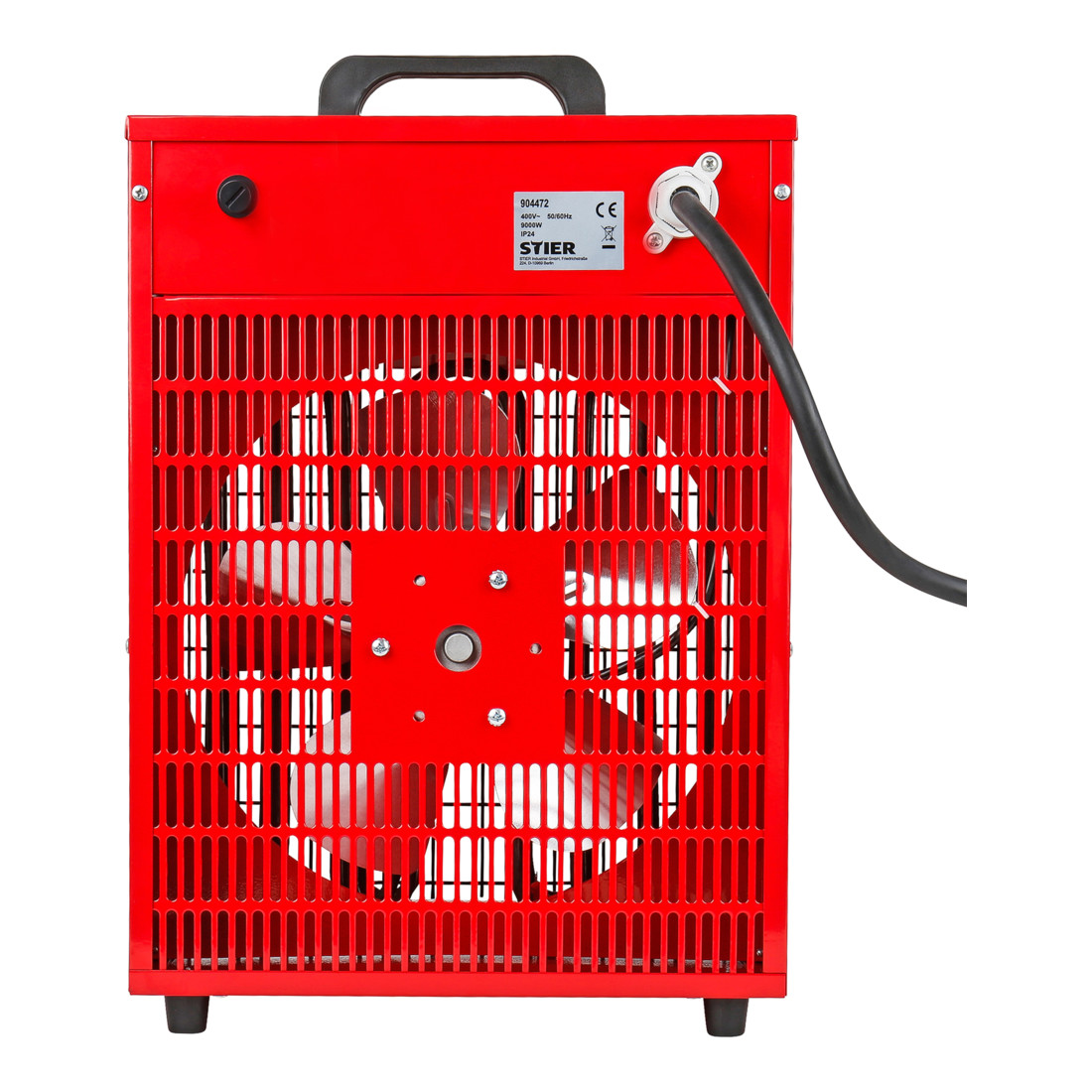 Appareil de chauffage électrique STIER Basic 9,0 kW 1150 m³/h