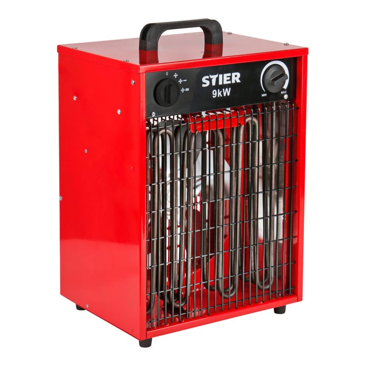 Appareil de chauffage électrique STIER Basic 9,0 kW 1150 m³/h