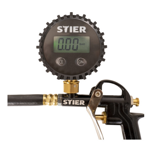 Appareil de mesure numérique de la pression des pneus STIER SRFD-12B