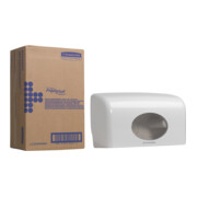Aquarius Toilettenpapierspender für Kleinrollen, Weiß