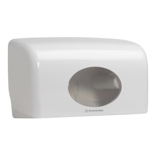 Aquarius Toilettenpapierspender für Kleinrollen, Weiß