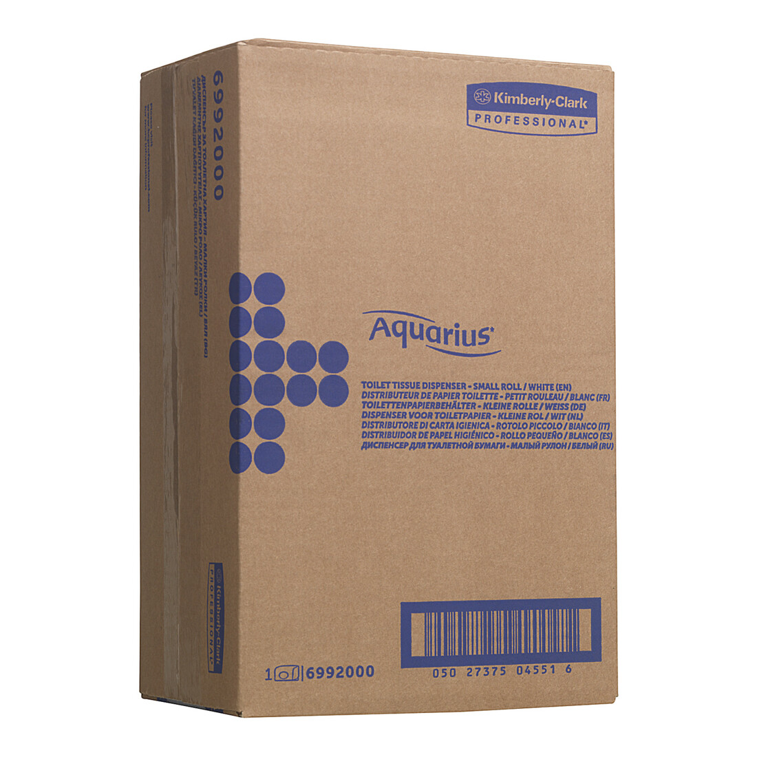 Aquarius Toilettenpapierspender für Kleinrollen, Weiß