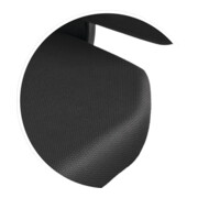 Arbeitsdrehstuhl Nexxit Gleiter Kunstlederpolster schwarz Griff blau 450-600mm-5