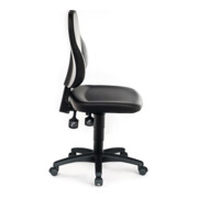 Arbeitsdrehstuhl Rl.Kunstlederpolster schwarz 450-620mm BIMOS-4