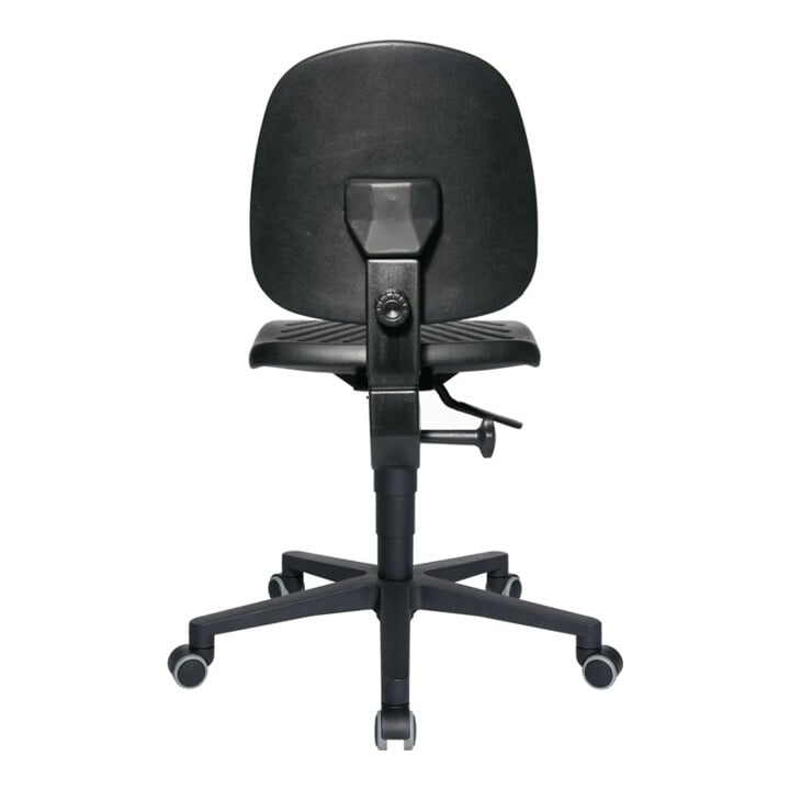 Arbeitsdrehstuhl TEC 40 Rl.Polyurethanschaum schwarz 410-540mm TOPSTAR